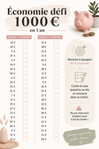 Une femme souriante consultante son budget avec un ordinateur portable, représentant l'épargne personnelle.