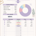 Un étudiant regardant des chiffres sur son ordinateur tout en établissant son budget.