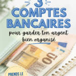 Image représentant plusieurs comptes bancaires organisés pour une gestion financière optimisée.