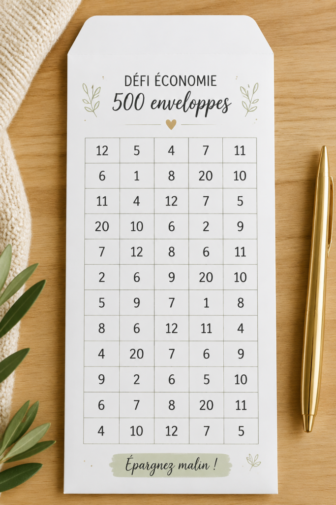 Femme utilisant une méthode d'enveloppes budgétaires pour gérer ses finances.