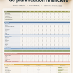 Modèles gratuits de planification financière sur un bureau