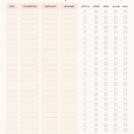 Modèle de suivi des dépenses gratuit en PDF pour une gestion facile des finances.