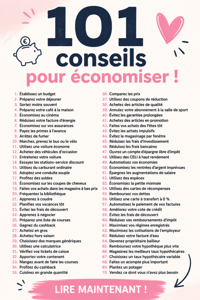 Femme souriante planifiant ses économies avec un carnet et un stylo.