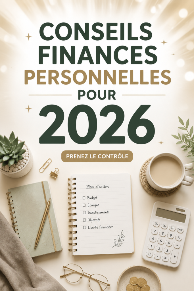 Femme examinant un budget personnel sur un ordinateur, conseillant sur des finances en 2026