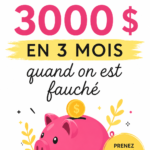 Femme souriante prenant des notes sur un budget avec une calculatrice et des documents financiers.