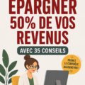 Femme consultante un budget familial avec un ordinateur.