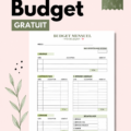 Modèle de feuille de budget gratuit à télécharger pour une meilleure gestion financière.