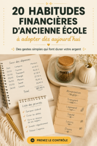 Femme en train de gérer son budget de manière méthodique