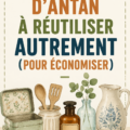 Des objets du quotidien réutilisés de manière créative
