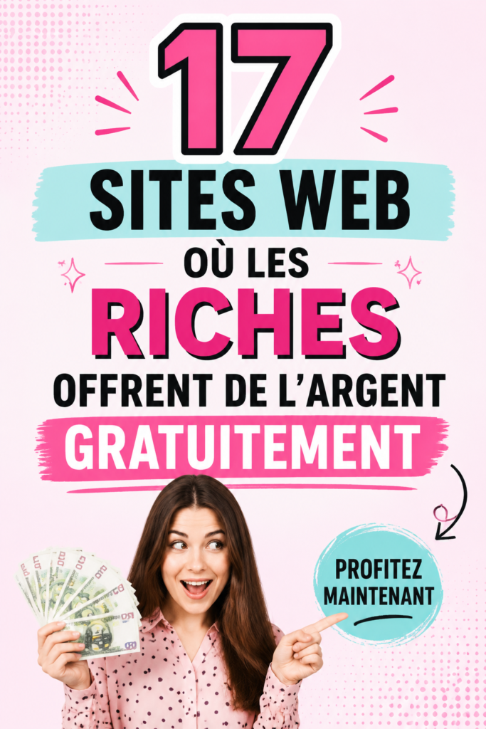 Une femme examinant des sites en ligne pour recevoir de l'argent gratuit, avec un air pensif et déterminé.