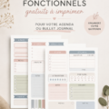 Autocollants pratiques gratuits à imprimer pour l'agenda