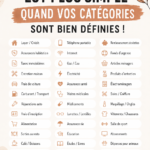 Image représentant des finances personnelles avec des catégories budgétaires claires.