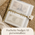 Gestion de budget avec des enveloppes A5 bien organisées.