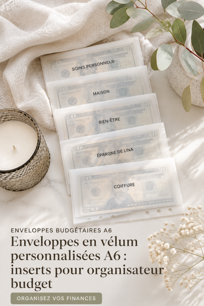 Personnalisation d'enveloppes d'argent avec des motifs colorés pour un budget maîtrisé