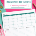 Femme utilisant un outil de gestion de paiements mensuels