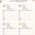 Femme souriante tenant des documents financiers en consultant son budget