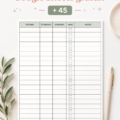 Modèle de budget gratuit pour gérer ses finances personnelles.