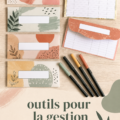 Femme utilisant une application de gestion de budget sur son téléphone