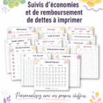 Femme utilisant un calculator pour suivre ses économies de manière organisée.