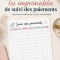 Couverture d'un guide sur l'utilisation d'un tracker de paiements pour les factures.