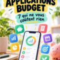 Capture d'écran d'une application de budget gratuite sur un smartphone
