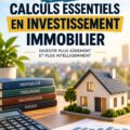 Infographie sur les calculs immobiliers essentiels pour investir avec succès.