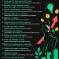 Une femme prenant des notes sur ses finances avec un air concentré, symbolisant la gestion financière inspirée des riches.