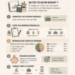 Femme souriante utilisant un carnet pour planifier son budget