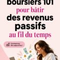 Femme souriante regardant un graphique sur des investissements en dividendes d'actions.