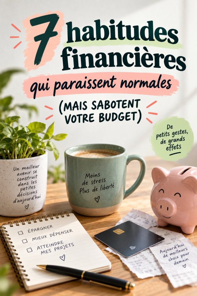 Femme réfléchissant à ses habitudes de dépenses pour mieux gérer son budget