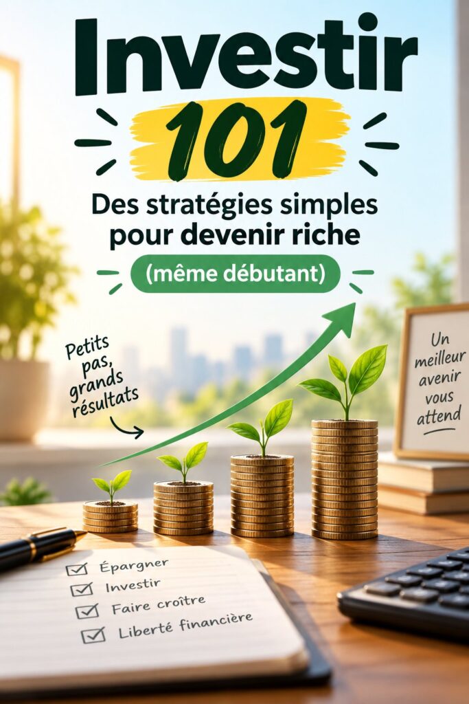 Femme consultant un graphique d'investissement sur son ordinateur