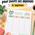 Modèles de suivi de dépenses gratuits à imprimer, idéals pour la gestion financière.