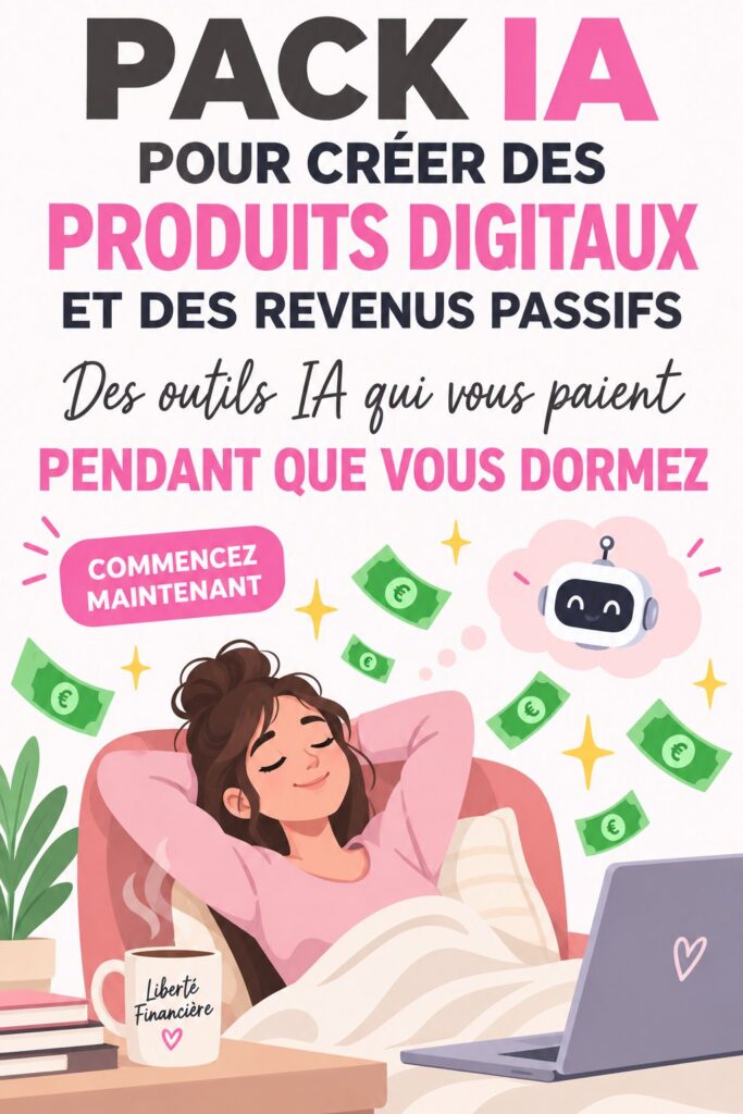 Image représentant des outils d'IA pour créer un revenu passif.