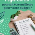 Illustration d'une femme analysant son budget avec la méthode 80/20.